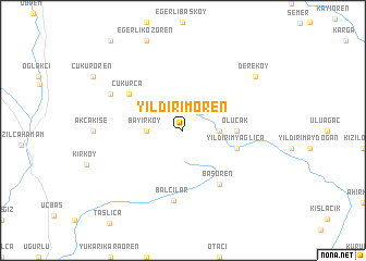 map of Yıldırımören