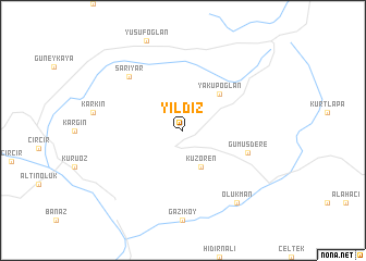 map of Yıldız