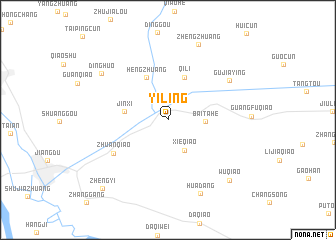 map of Yiling