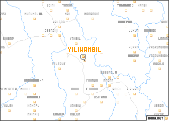 map of Yiliwambil