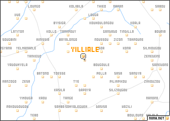 map of Yillialé