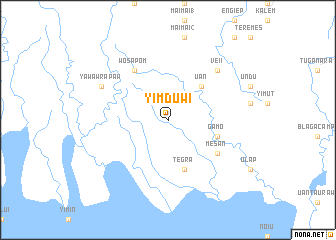 map of Yimduwi