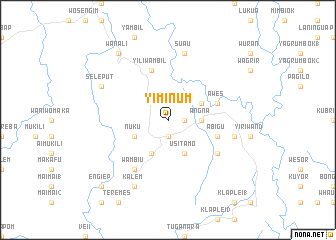 map of Yiminum