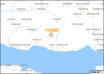 map of Yimnón