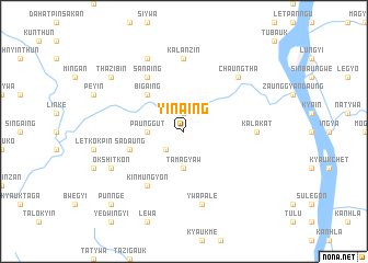 map of Yinaing