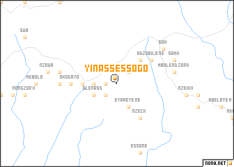 map of Yinassessogo