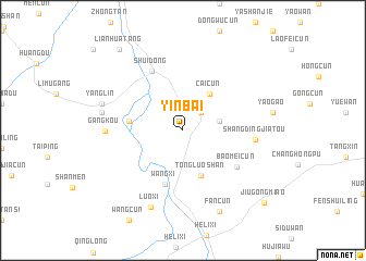 map of Yinbai