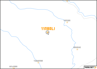 map of Yinbali