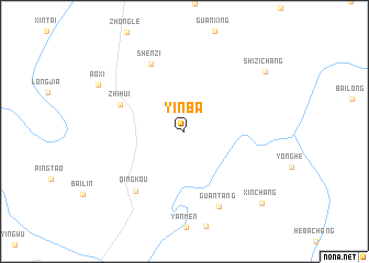 map of Yinba