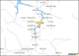 map of Yinba