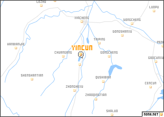 map of Yincun