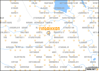 map of Yindaikkon