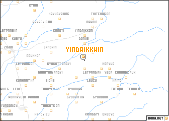 map of Yindaikkwin