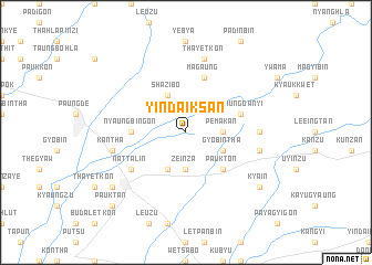 map of Yindaiksan