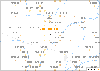 map of Yindaiktan