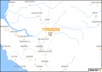 map of Yindaung