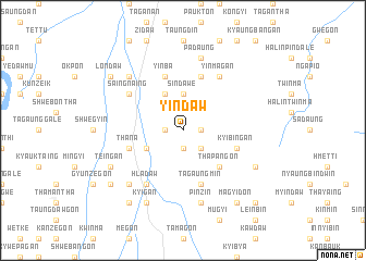 map of Yindaw