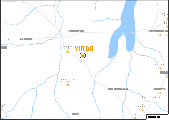 map of Yinda