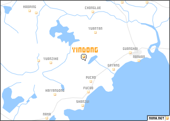 map of Yindong