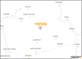 map of Yinfeng