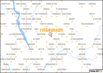 map of Yingaukkon