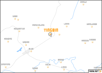 map of Yingbin