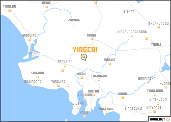 map of Yingcai
