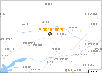 map of Yingchengzi