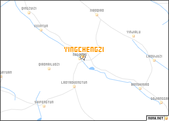map of Yingchengzi
