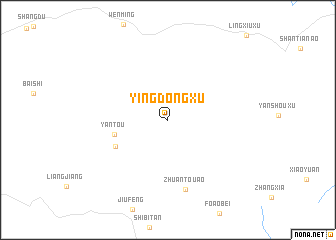 map of Yingdongxu