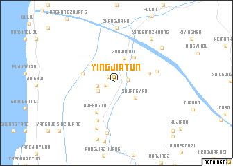 map of Yingjiatun