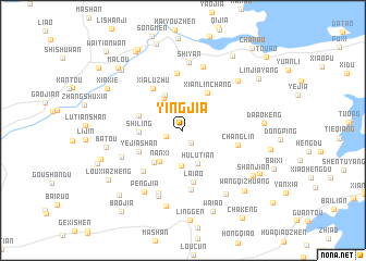 map of Yingjia