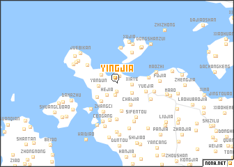 map of Yingjia