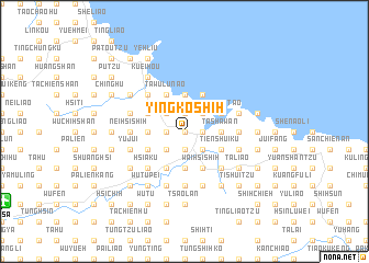 map of Ying-ko-shih