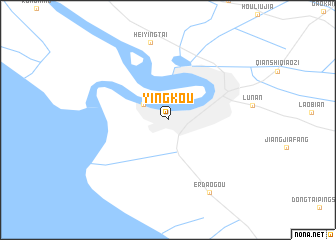 map of Yingkou