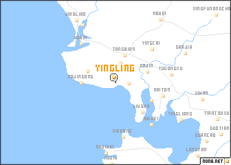 map of Yingling