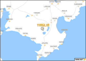 map of Yinglin