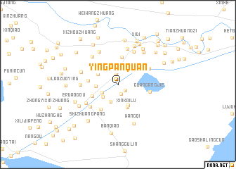 map of Yingpanquan