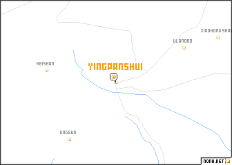 map of Yingpanshui