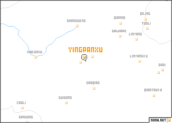 map of Yingpanxu