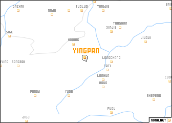 map of Yingpan