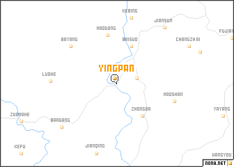 map of Yingpan