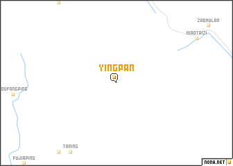 map of Yingpan