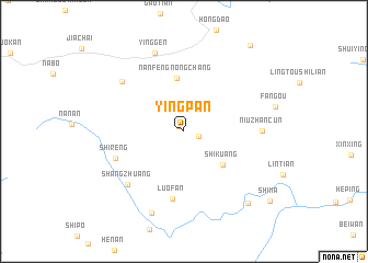 map of Yingpan