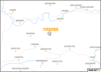 map of Yingpan