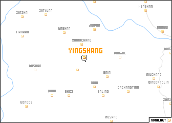 map of Yingshang