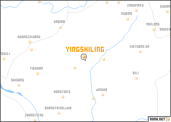 map of Yingshiling