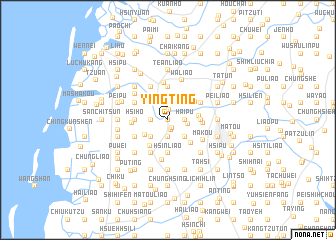 map of Ying-ting