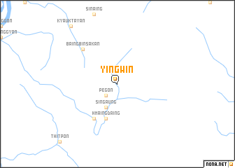 map of Yingwin