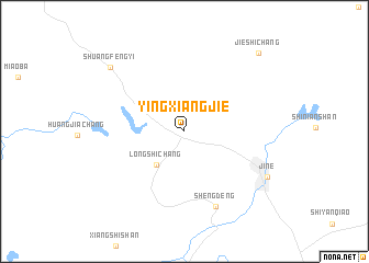 map of Yingxiangjie